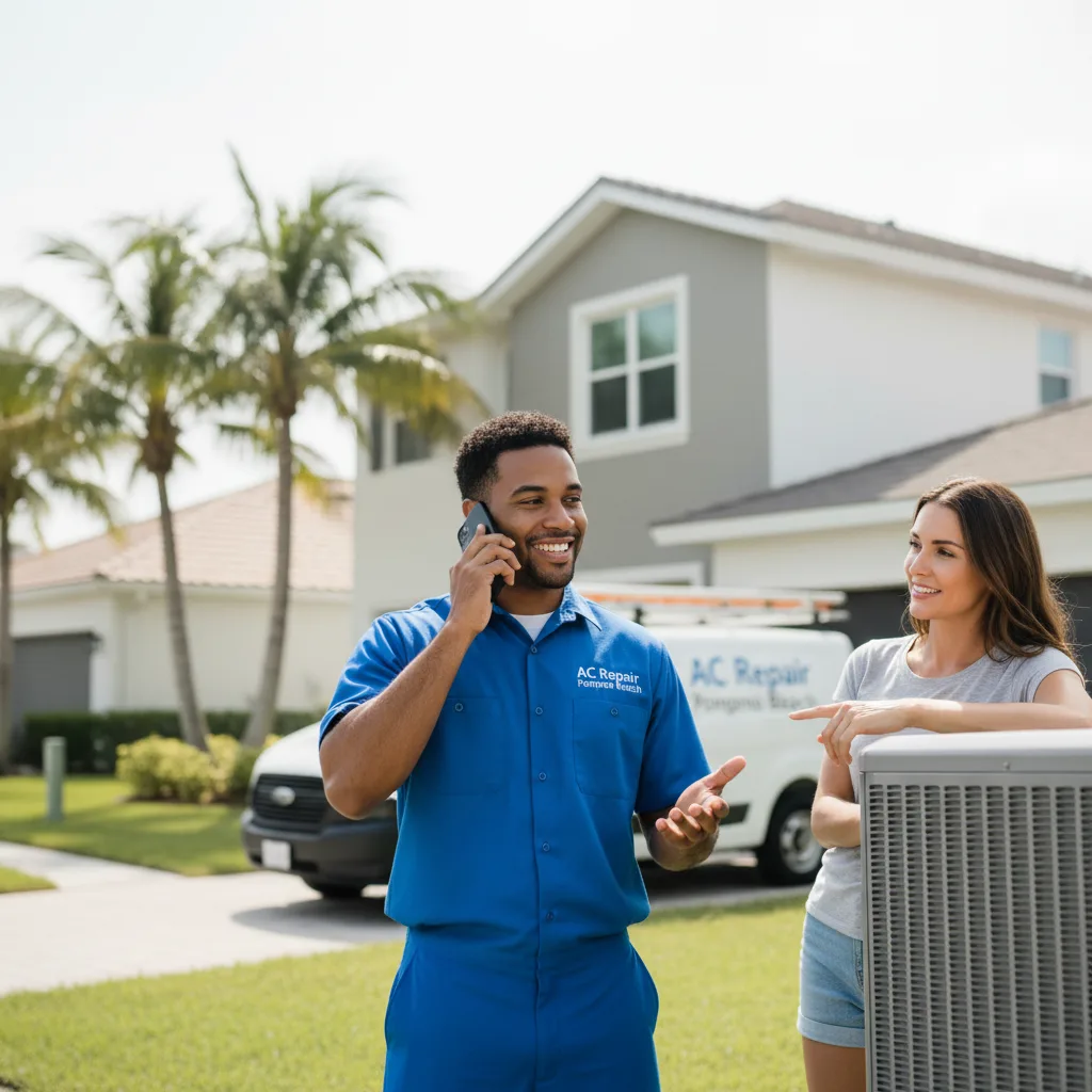 AC Repair Pompano Beach customer support in San Joaquin